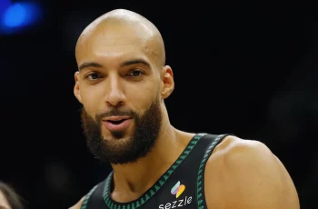 Rudy Gobert brilha na derrota dos Timberwolves para os Nuggets em Game 1 da série 7 Jan 6, 2026; Minneapolis, Minnesota, USA; Minnesota Timberwolves center Rudy Gobert (27) talks with a reporter after the game with the Miami Heat at Target Center. Mandatory Credit: Bruce Kluckhohn-Imagn Images
