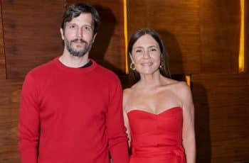 Adriana Esteves e Vladimir Brichta viralizam após gesto com mãe e bebê: 'É de onde a gente menos espera que vem o acolhimento'