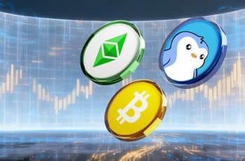 Movimentações do BTC e ETH e destaque para PENGU