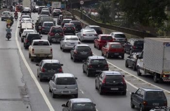trânsito em São Paulo