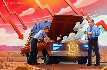 Bitcoin recua abaixo de US$ 77 mil na abertura das bolsas dos EUA 2 Bitcoin cai 1% com nova máxima do Dow Jones e ações superam criptomoedas