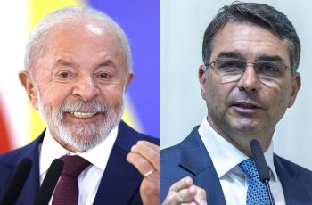 Lula lidera simulação de segundo turno contra Flávio Bolsonaro com 46,5% das intenções de voto, segundo pesquisa Meio Ideia 8 Lula abre vantagem sobre Flávio, aponta Meio Ideia - 28/05/2026 - Política