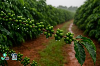 Café arábica tipo seis duro registra queda em Minas Gerais, com maior cotação a R$ 1.795,00 em Varginha/MG. 9 TV KZ - Cotação do café recua em diversas regiões produtoras de Minas Gerais