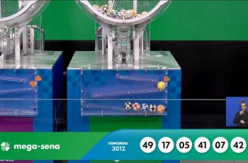Mega-Sena concurso 3.012: veja os números que foram sorteados 1
