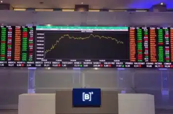 Ibovespa avança 0,49% com impulso de Wall Street e alívio externo