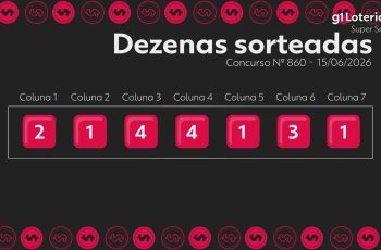 Resultado do concurso 860 do Super Sete e números sorteados hoje 7