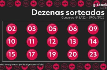 Lotofácil: resultado do concurso 3722 e números sorteados hoje 5