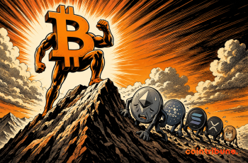 Bitcoin reforça sua dominância enquanto altcoins enfrentam pressão de venda crescente 3 A dominância do Bitcoin atinge novos patamares, os altcoins ficam para trás