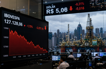 Ibovespa recua 0,42% e fecha a 170.415 pontos após queda nas ações de petróleo 1 Ibovespa cai com Petrobras e dólar fecha a R$ 5,06