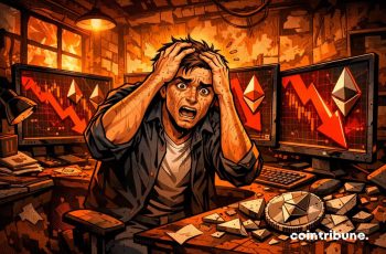 Ethereum enfrenta três meses seguidos de perdas, um recorde histórico com queda de 39% no primeiro trimestre de 2026. 10 Ethereum beira o impensável: Três meses consecutivos no vermelho, uma primeira vez!