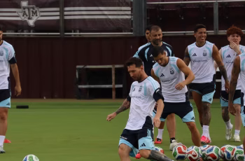 Argentina se prepara para amistoso contra Honduras em Kyle Field, com expectativa sobre participação de Messi 1 Scaloni: Lionel Messi might play some minutes in Kyle Field