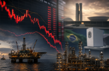 Ibovespa encerra em queda de 0,42%, aos 170.415 pontos, pressionado por perdas de petroleiras 1 Petróleo derruba petroleiras e Ibovespa fecha em queda