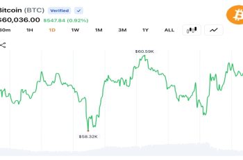 Bitcoin se estabiliza em torno de US$ 60.000 após queda de US$ 4.500 em dois dias. 7 Caleb & Brown passa a oferecer pagamentos via Ripple para saques em dólares americanos mais rápidos