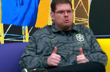 LiveMode impulsiona CazéTV com transmissão de jogos da Copa de 2022 e ex-estagiário Casimiro se destaca na plataforma 4 Casimiro Miguel em programa na CazéTV durante a Copa do Mundo