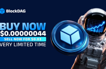 BlockDag atinge preço de $0,00000044 em nova fase de acumulação de atenção 1 A venda do BlockDag Legacy por $0,00000044 continua atraindo compradores enquanto o Ethereum permanece estável e o fluxo de ganhos hiperlíquidos
