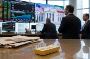 Ouro fecha em alta de 0,62%, cotado a US$ 4.381,40 por onça-troy 11 Ouro fecha em alta à espera do Fed e com alívio no Oriente Médio
