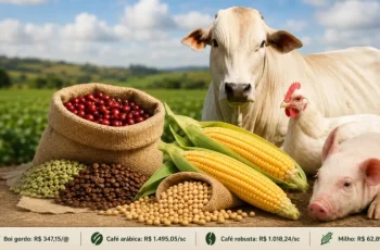 Café arábica avança 5,53% e fecha a R$ 1.495,05 por saca na capital paulista 2 Café sobe na semana, boi gordo recua e milho fecha em baixa