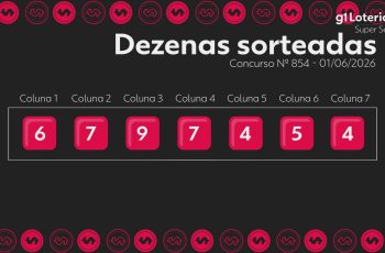Super Sete: resultado do concurso 854 e números sorteados hoje 3