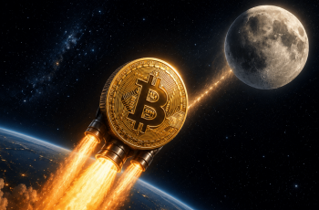 Bitcoin (BTC) avança 2% e recupera patamar de US$ 64.359,48 5 Bitcoin (BTC) em disparada de preços (Imagem: ChatGPT)