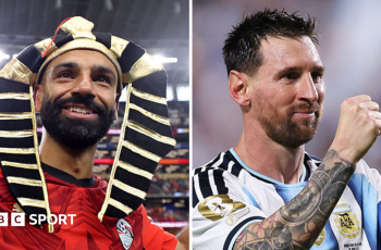 Argentina Vive Expectativa e Nostalgia com o Futuro de Messi Durante a Copa do Mundo 4 Egypt's Mohamed Salah and Argentina's Lionel Messi