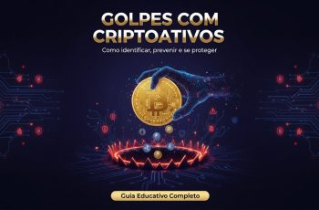 Aumento expressivo de fraudes com criptoativos é destaque em novo e-book educativo sobre segurança financeira 1 E-book gratuito ensina como se proteger de golpes com criptomoedas