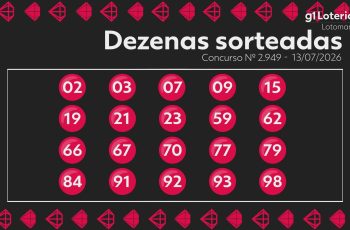 Lotomania: concurso 2949 tem um vencedor que ganha R$ 477 mil 12