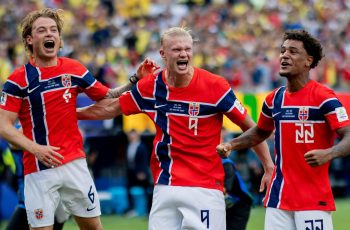 Patrick Berg atrai interesse de clubes ingleses após temporada impressionante com Bodo/Glimt e seleção norueguesa 1 Norway stars Patrick Berg, Erling Haaland and Antonio Nusa