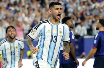 Romero y Martínez destacam a conexão entre a Seleção Argentina e os torcedores antes do duelo contra a Suíça no Mundial 2 Cuti Romero antes del choque contra Suiza por los cuartos de final del Mundial: "Nos molesta que nos hagan goles"