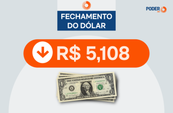 Bolsa tem queda de 1,5%; dólar cai a R$ 5,108