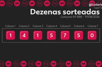 Resultado do concurso 888 do Super Sete e números sorteados hoje 3