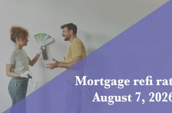 Taxas médias de refinanciamento de hipoteca atingem 6.764% em agosto de 2026, segundo dados do Mortgage Research Center 5 Current refi mortgage rates report for Aug. 7, 2026