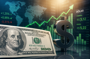 Dólar comercial encerra em queda de 0,5%, cotado a R$ 5,10 na venda 3 Cotação do dólar hoje (06/08/2026): moeda recua e é negociada perto de R$ 5,10