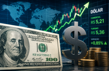 Dólar encerra estável a R$ 5,10 em meio a cautela dos investidores 4 Cotação do dólar hoje (07/08/2026): moeda segue próxima de R$ 5,10