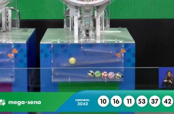 Aposta ganha prêmio do concurso 3043 da Mega-Sena; veja os números 5