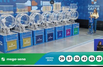 Concurso 3045 da Mega-Sena: veja os números sorteados 9