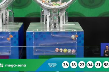 Concurso 3047 da Mega-Sena: veja os números sorteados 10