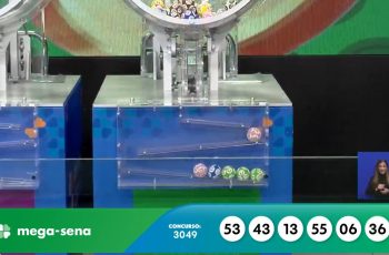 Concurso 3049 da Mega-Sena: veja os números sorteados 9