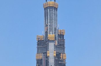 Jeddah Tower avança para a 107ª andar e deve superar 1 km de altura até 2026 2 Jeddah Tower surpasses 430-meter construction milestone, on track to becoming world’s tallest building | News