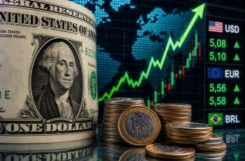 Dólar avança e ultrapassa R$ 5,20 nesta sexta-feira, 14 de agosto de 2026 5 Cotação do dólar hoje: moeda vira para alta e passa de R$ 5,20 nesta sexta-feira