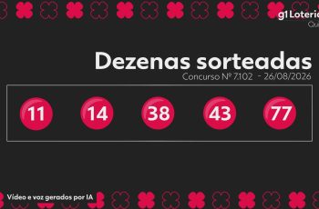 Quina: resultado do concurso 7102 e números sorteados hoje 8