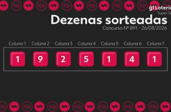 Resultado do concurso 891 do Super Sete e números sorteados hoje 6