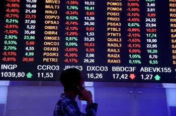 Estabilização das cotações do petróleo Brent alivia prêmio de risco geopolítico e favorece mercados emergentes 8 Bolsa de Valores B3 Efeito Ormuz: alívio geopolítico fazem o Ibovespa em dólar avançar[