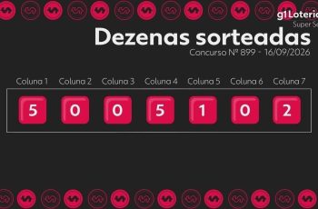 Resultado do concurso 899 do Super Sete e números sorteados hoje 3