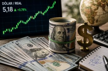 Dólar comercial encerra estável a R$ 5,089, com alta de 0,07% nesta manhã 10 Cotação do dólar hoje: opera estável a R$ 5,089 em dia de leilões do BC e cena eleitoral
