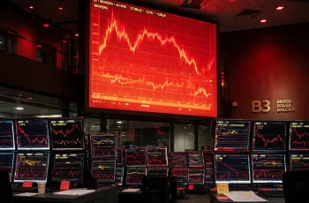 Ibovespa recua 0,86%, fechando a 185.814,09 pontos 2 Ibovespa fecha em queda, em linha com exterior, mas com Petrobras em alta