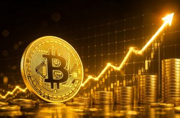 Bitcoin (BTC) sobe para US$ 78.000 após valorização de 2% em 24 horas 2 Bitcoin (BTC) em alta (Imagem: ChatGPT)