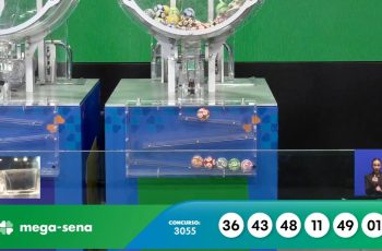 Mega-Sena 3055 acumula e prêmio atinge R$ 76 milhões; veja os números sorteados 10