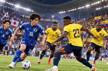 Japão e Equador se enfrentam em amistoso com placar inicial de 0 a 0 e foco em estratégias ofensivas e defensivas 9 Vietnam.vn - Nền tảng quảng bá Việt Nam