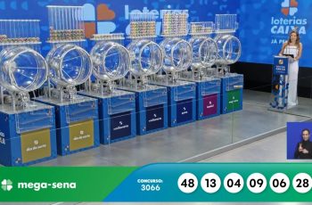 Concurso 3066 da Mega-Sena: veja os números sorteados 9