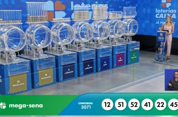 Concurso 3071 da Mega-Sena: veja os números sorteados 11